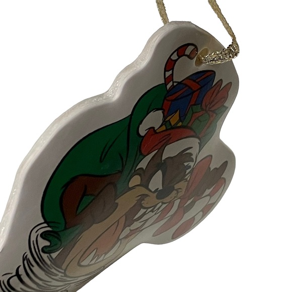 Looney Tunes 1998 Tazmanian Devil Christmas Ornament - Picture 5 of 5
